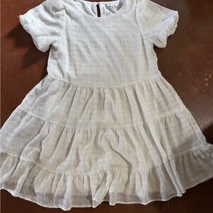 She + Sky White Dress